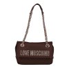 LOVE MOSCHINO THE BOLD LOVE HAMMERED MEDIUM SHOULDER BAG JC4309PP0NKD